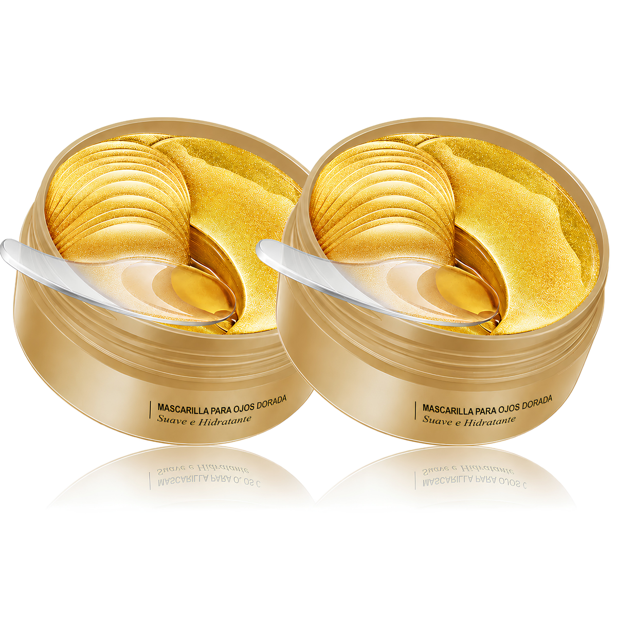 Parches de Hidrogel Antiojeras y Reafirmantes (Aguacate y Oro).
