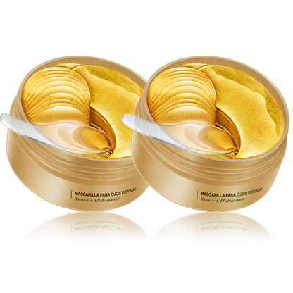 Parches de Hidrogel Antiojeras y Reafirmantes (Aguacate y Oro).