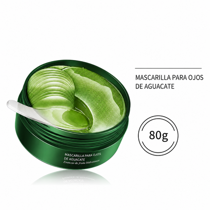 Parches de Hidrogel Antiojeras y Reafirmantes (Aguacate y Oro).
